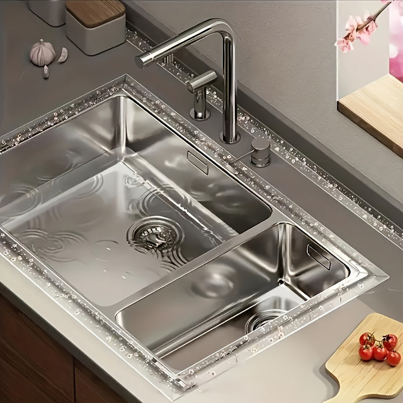 Sealing Tape 300cm Adhesive Strip for Kitchen Bathroom Sink Toilet Gaps Plastic Glass Metal Stone