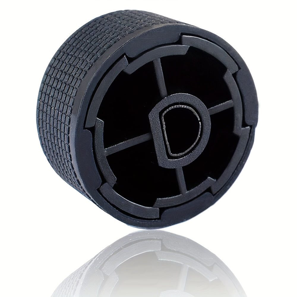 Rear Control Knob Replacement for SUV Volume Adjustment Silver 1 Pack