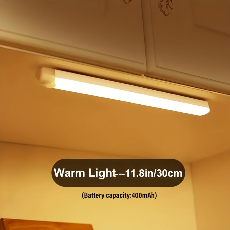 Rechargeable Magnetic LED Motion Sensor Light Strip for RVs and Home