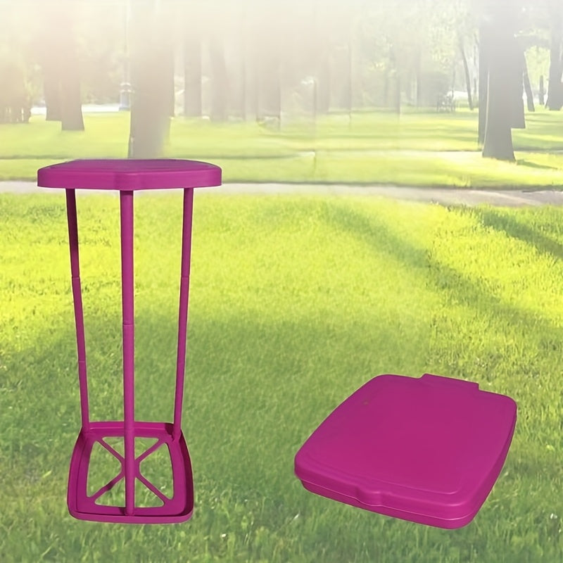 Portable Foldable Garbage Bin for Outdoor Indoor Use Camping Kitchen Household