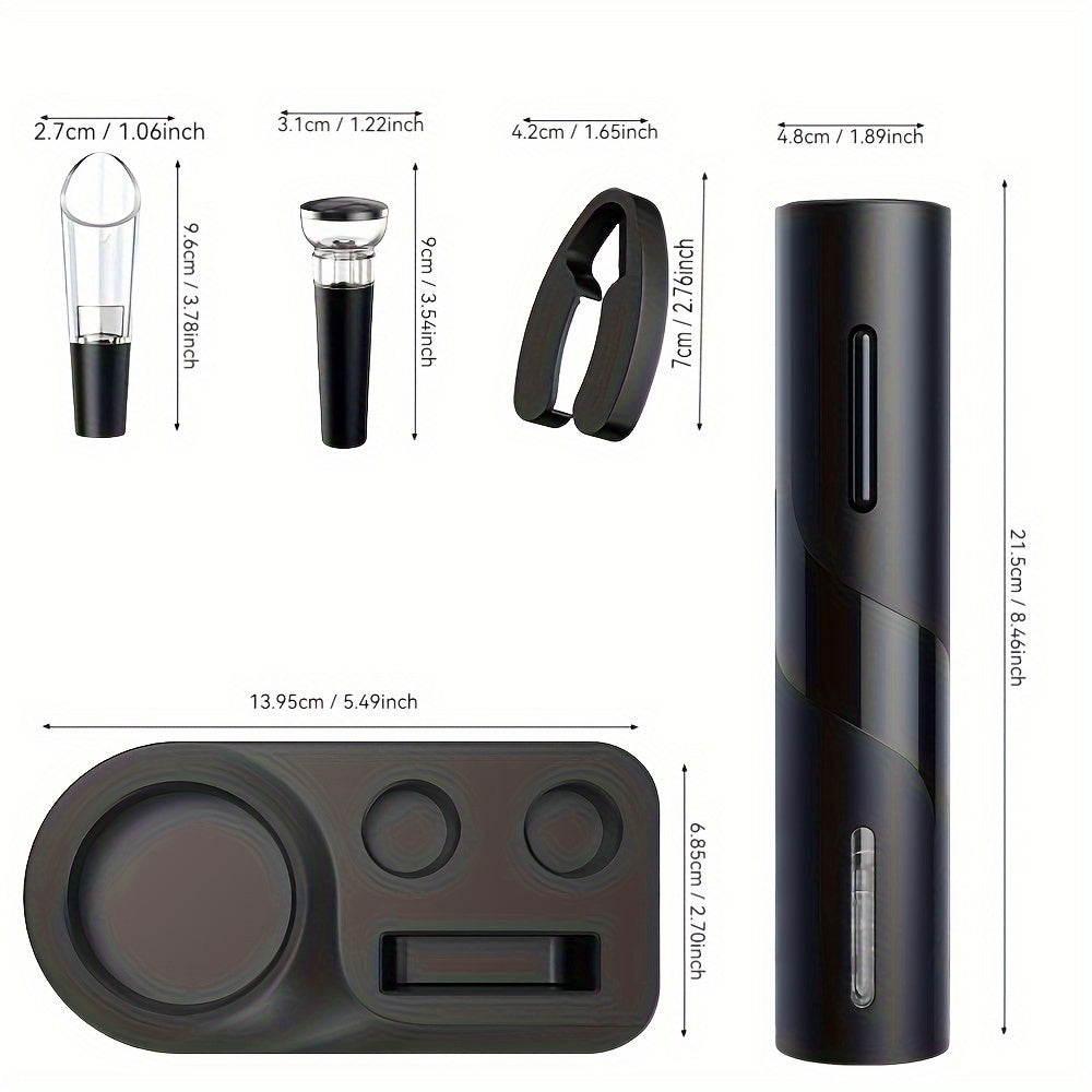 Qayta zaryadlanadigan vintuzkali va folga kesgichli Elektr vint ochgichlar to'plami