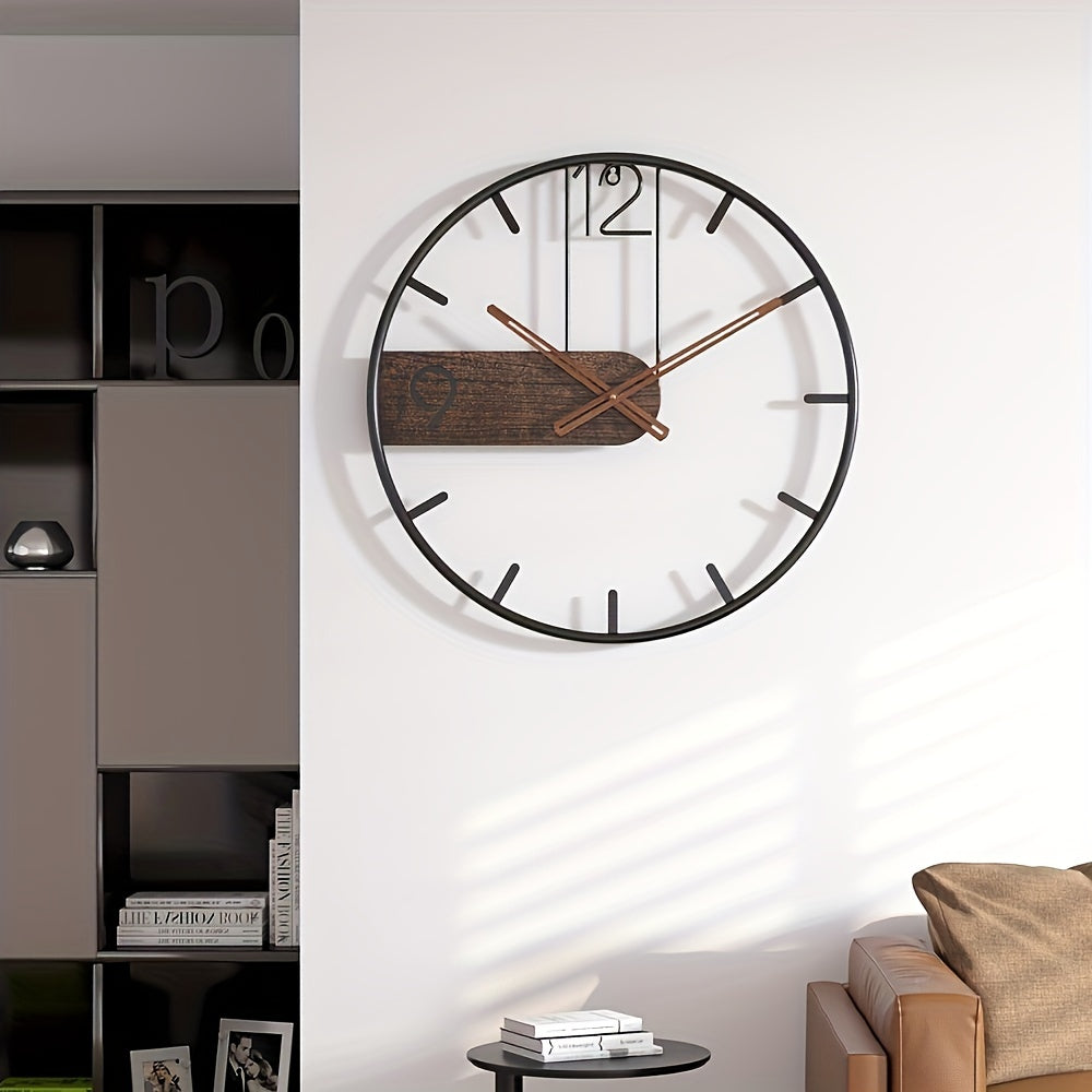 Reloj de pared elegante para habitación infantil, silencioso y decorativo para el hogar