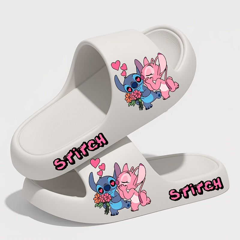 Women's EVA Slippers Summer Thick Sole Slides with Soft Insole Black