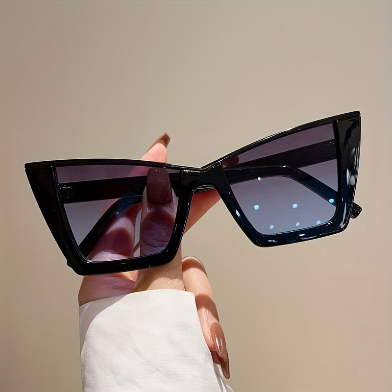 Vintage Cat Eye quyosh ko‘zoynaklari ayollar va erkaklar uchun, anti-yorug‘lik, UV himoyasi, partiyalar, plyaj klublari uchun