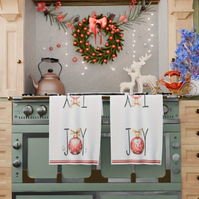 2 Pieces Christmas Wintertime Decorations 18x66.04cm Soft Holiday Decor