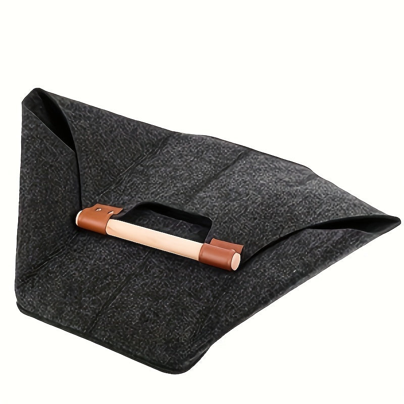 Large Capacity Firewood Carrier with Handles for Indoor Storage of Firewood Toys and Clothes