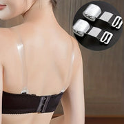 Clear Adjustable Removable Shoulder Straps for Women's Lingerie Bra Accessories 6 Pieces