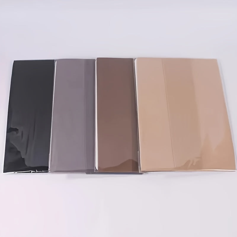 Women's Plus Size High-Waist Pantyhose Solid Color Control Top Ultra-Soft Durable Nylon Polyester