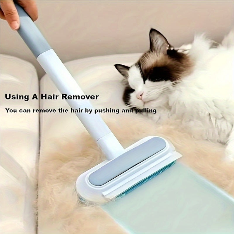 Pet Hair Remover Brush for Dogs and Cats Dual-Sided Sticky Lint Roller for Sofa Carpet Cleaning