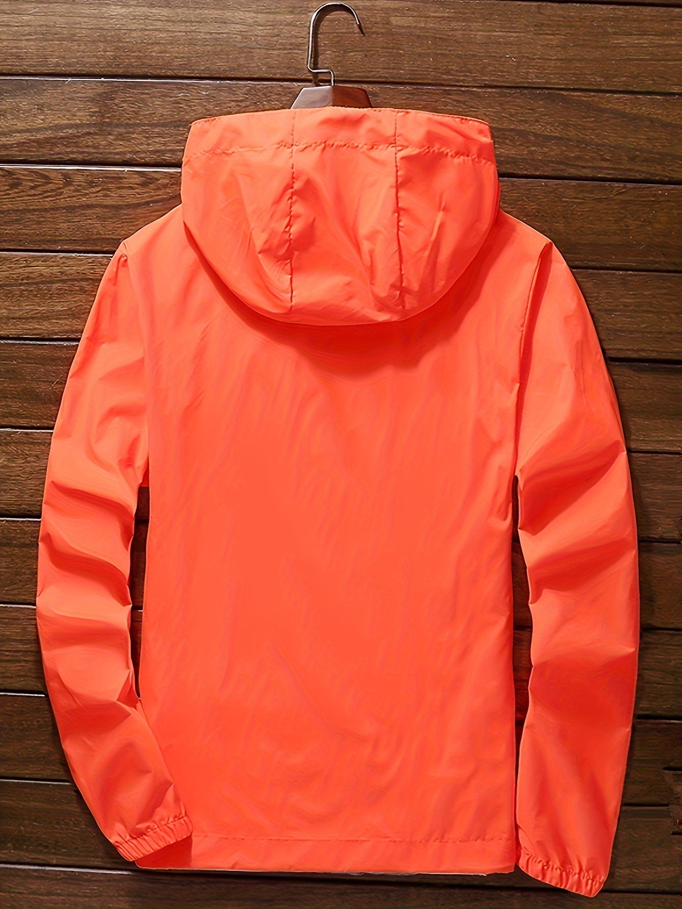 Unisex Summer Lightweight Water-Resistant Polyester Jacket with Sun Protection and Hood