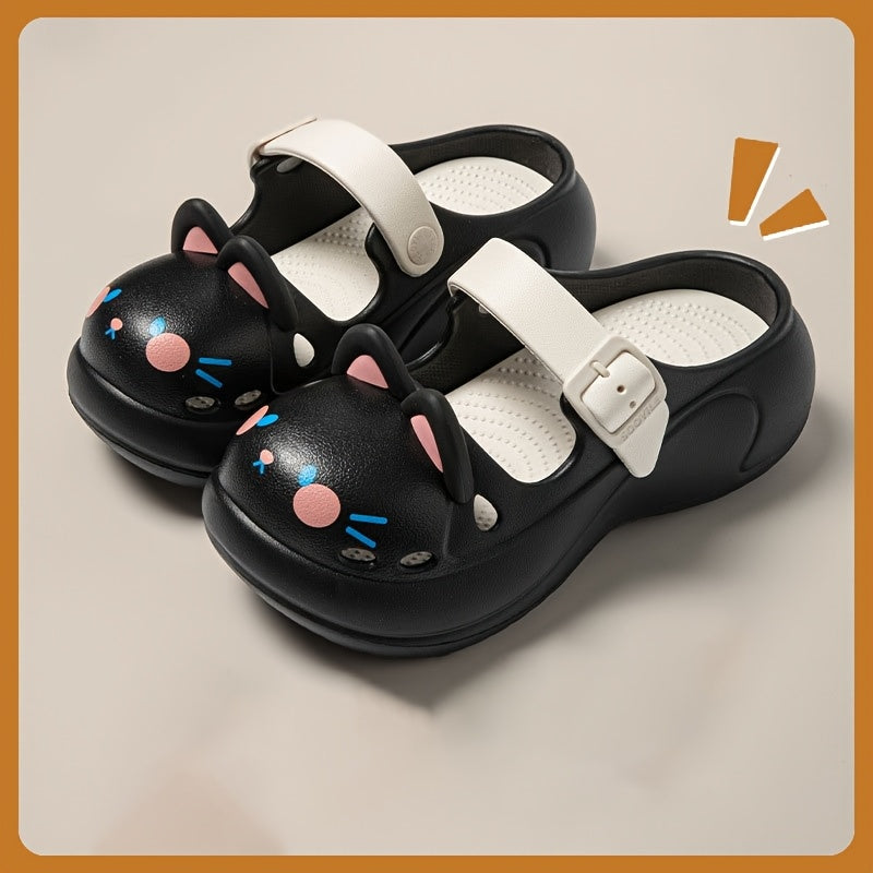 Women's Summer Slip-Resistant Closed-Toe Shoes with Thick Soles