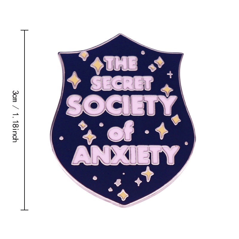 Kiyimlar, shapka, sumka uchun shinam yulduz brosh, zamonaviy metall pin, do'stlarga sovg'a