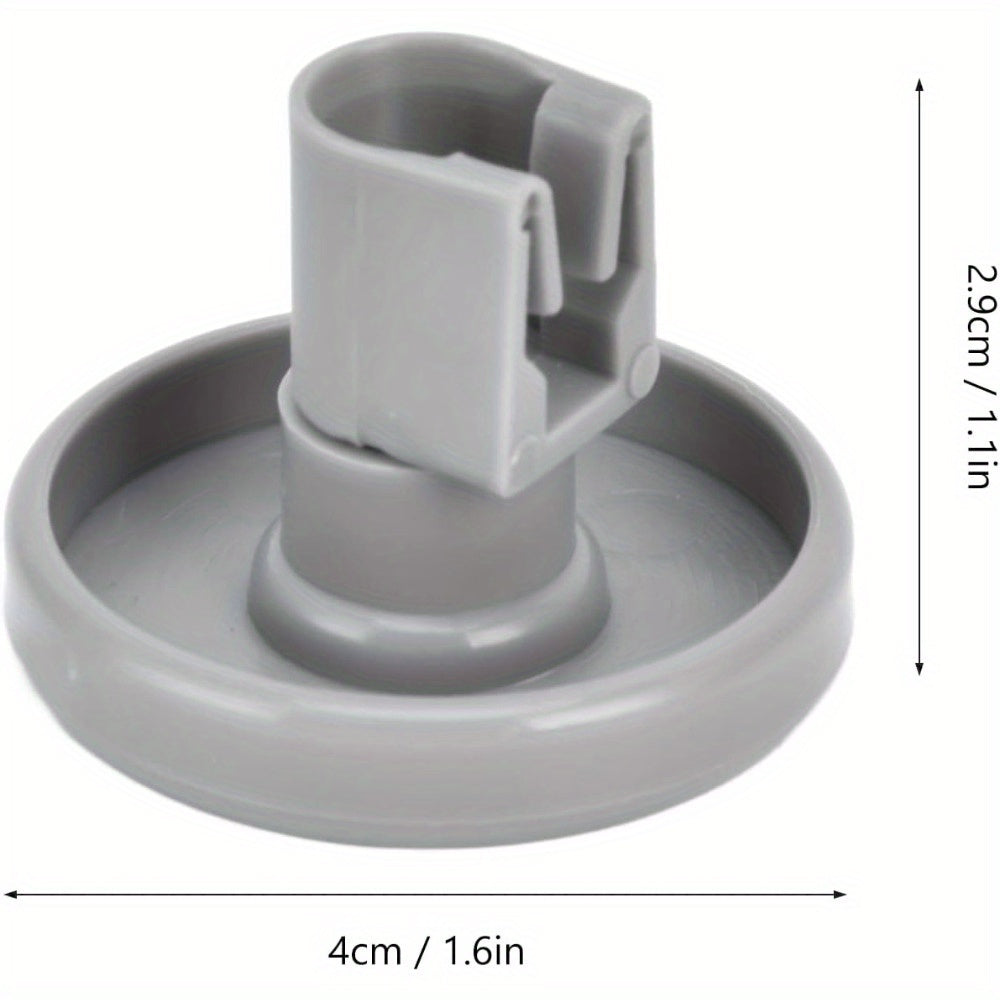 Reemplazos de rueda de lavavajillas de superficie lisa y brillante de 40mm, 8 piezas para modelos, fácil instalación
