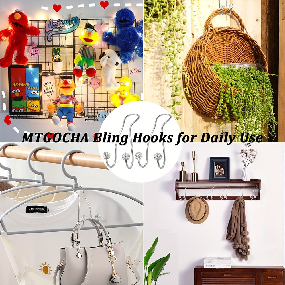 2 ta paketdan zanglamaydigan po'latdan yasalgan avtomobil o'rindig'i boshqashlari uchun ko'p rangli toshlar bilan tashkil etuvchi