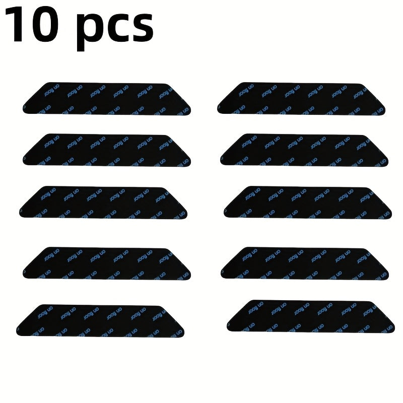 Set of 10 Reusable Non-Slip Carpet Grippers for Rugs and Mats