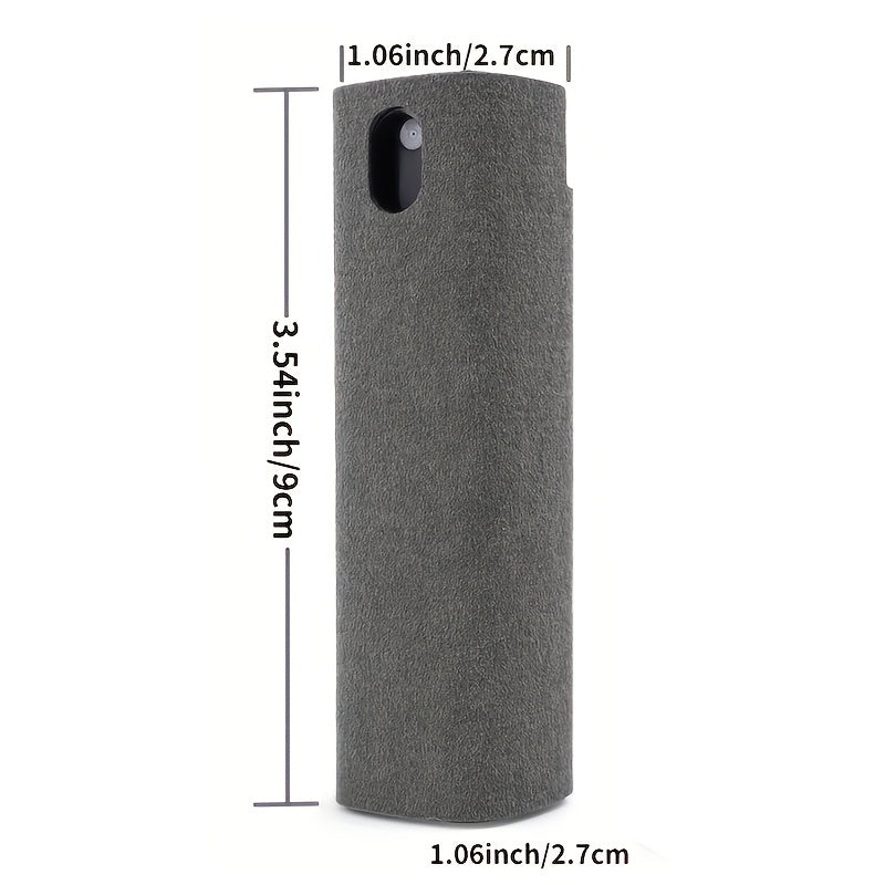Microfiber Screen Cleaner Spray Bottle Set for Phones and Devices