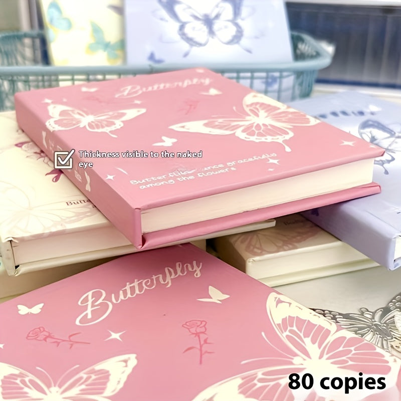 Shaxsiylashtirilgan kapalak mavzusidagi bloknot, fazoviy mavzudagi qog'oz, kollej qoidalari bo'yicha, 14 yoshdan oshgan talabalar uchun portativ, parrandalar yo'q.