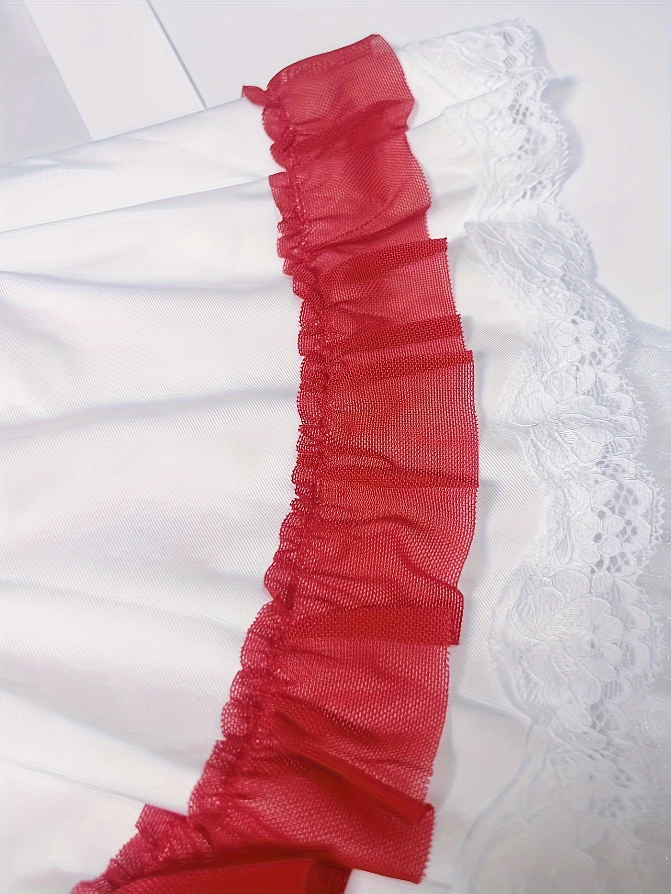 Women's Naughty Nurse Cross Strap Cosplay Lingerie Costume