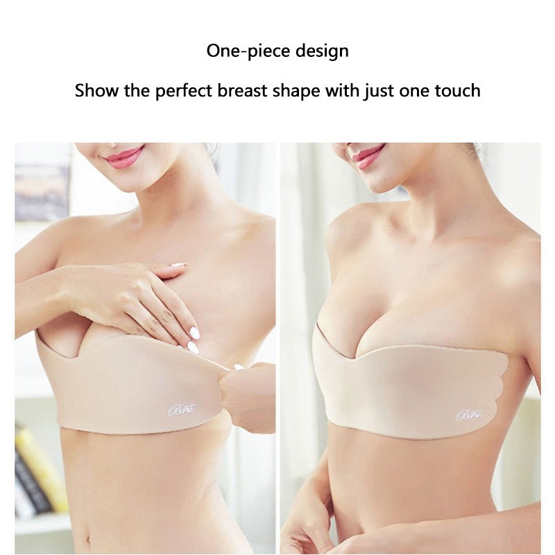 Silicone Nipple Bra for Women Wireless Push-Up Adhesive Underwear Accessories