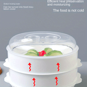 Ko'p qatlamli mikroto'lqinli bug'latgich to'plami - Mustahkam dizayn, yopishqoq material, quvvat talab qilmaydigan ikki qozon, isitish va sovutish uchun ko'p maqsadli bug'latgich.