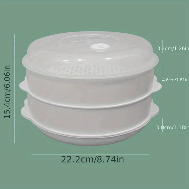 Mikroto'lqinli pech uchun maxsus bug'latgich to'plami, bug'latgich matosi, suyuqlik va kuyishdan himoya, tez qizdirish uchun ko'p qavatli bug'latgich, guruch, non va dumplinglarni tayyorlash uchun oshpazlik asboblari bilan birga.