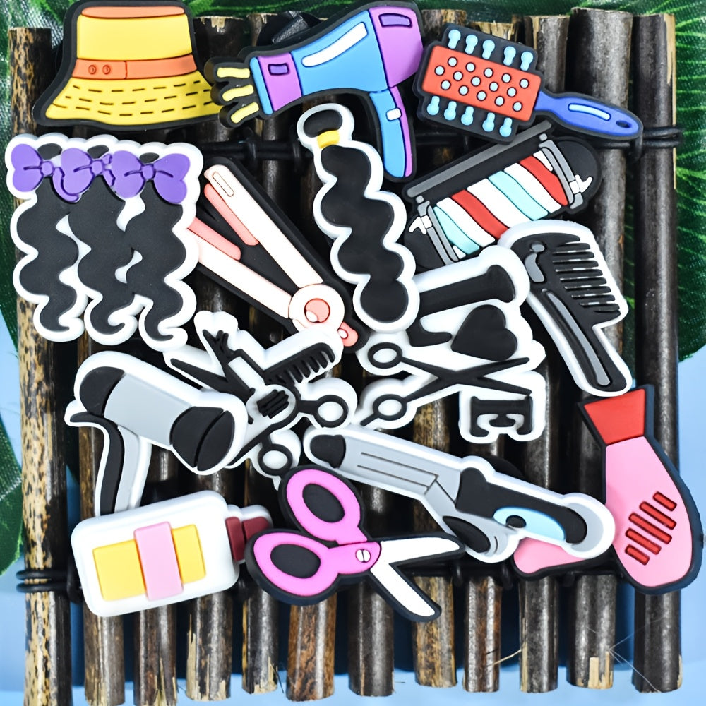 20 dona go‘zallik salon asboblari to‘plami, jumladan, soch curling, quritgichlar, taraklar, tekislashtiruvchilar