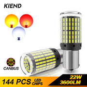 2Pcs Bright LED Bulbs 1156 BA15S Canbus Car Brake Reverse Turn Signal