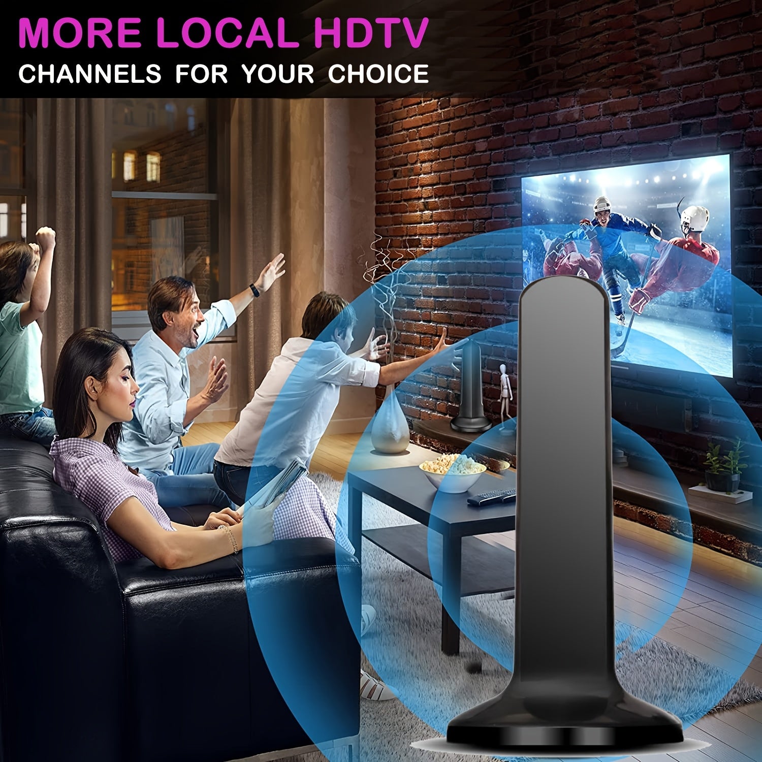 2025 yilda chiqarilgan ichki raqamli TV antennasi. 4K Full HD ni qo'llab-quvvatlaydi, USB orqali quvvatlanadi, 3.05m koaksial kabel kiritilgan. 5V kuchlanishda ishlaydi, aqlli va eski televizorlar bilan mos keladi. Zaryadlash talab qilinmaydi.