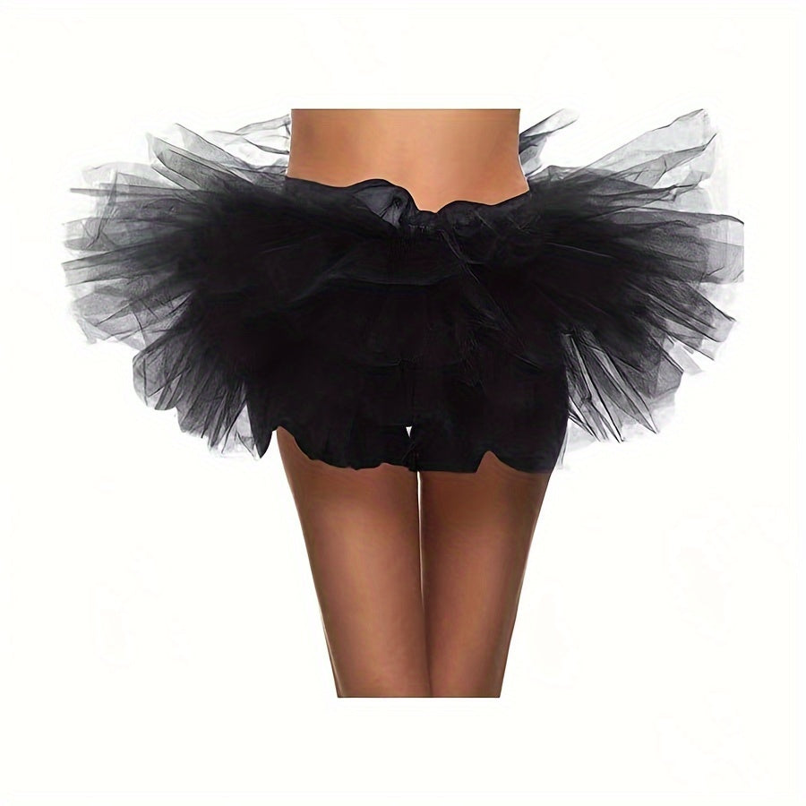 Girls Tutu Skirt 5-Layer Ballet Dance Skirt for Parties and Performances