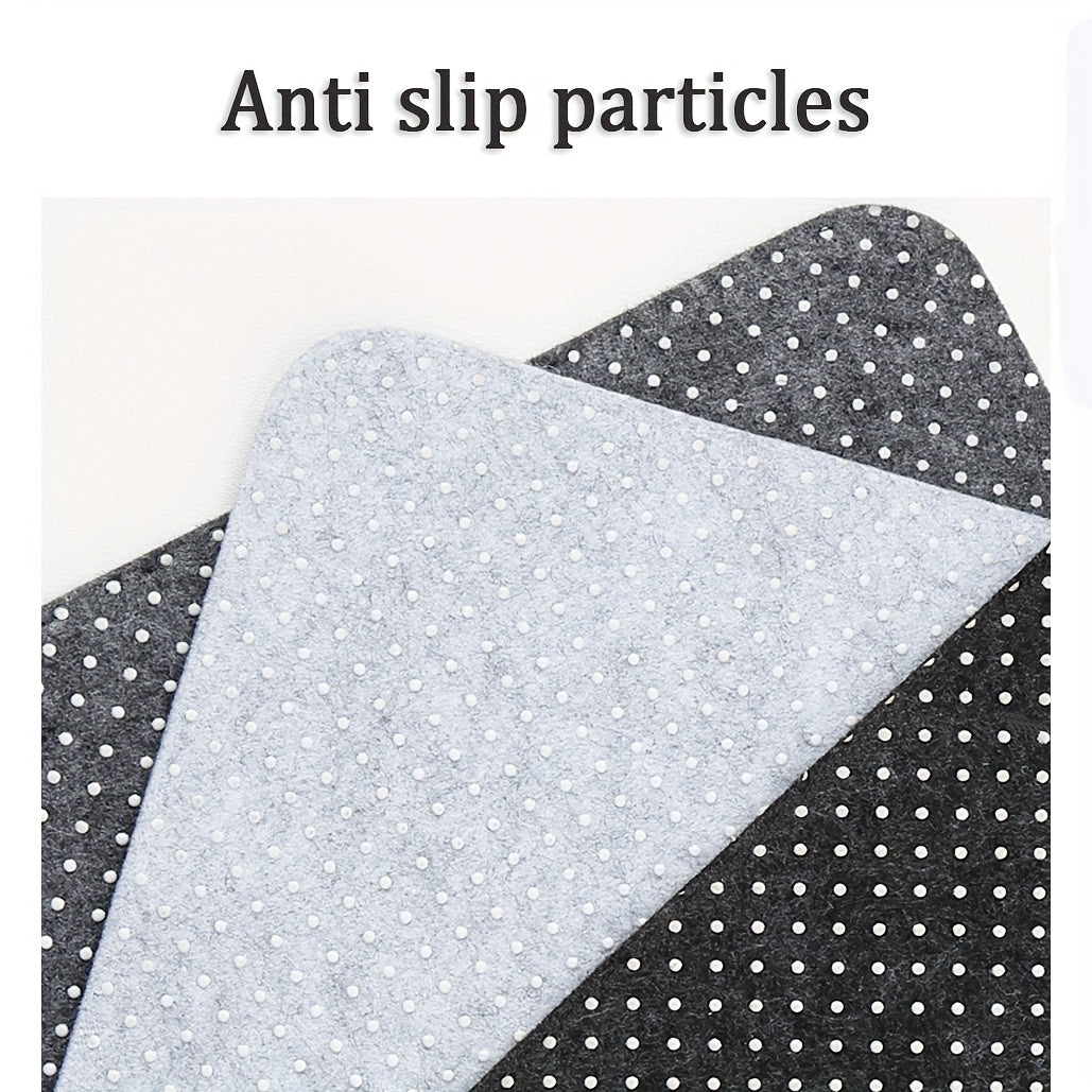 Large XXL Felt and PU Leather Gaming Mouse Pad Waterproof Non-Slip Oblong Edge Stitch