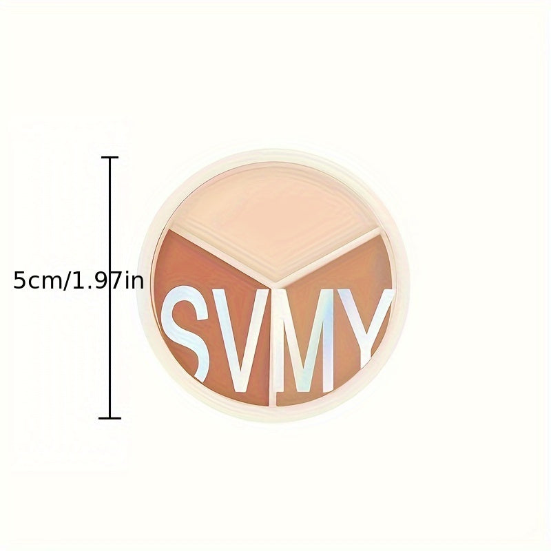 Uniseks yashirincha palitrasi 3 ta ranglar, suv o'tkazmaydigan, uzoq davom etadigan, qora doiralar uchun