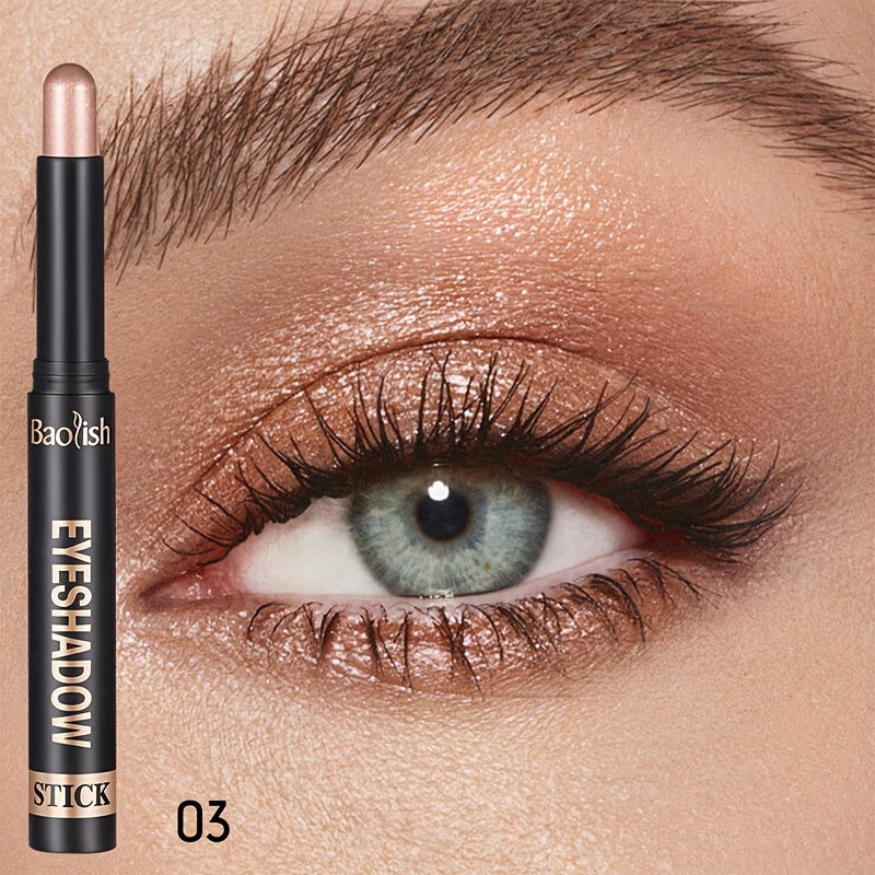 Women Multi-Color Matte and Shimmery Eyeshadow Stick Set Long-Lasting