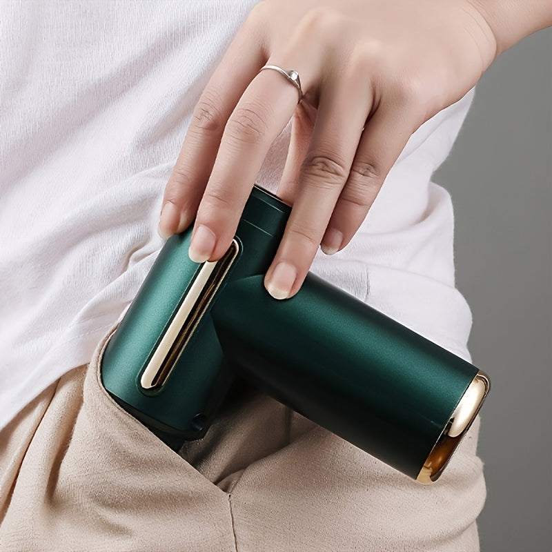 Portable 4-in-1 Mini Massage Gun with 4 Attachments Rechargeable Deep Tissue Percussion