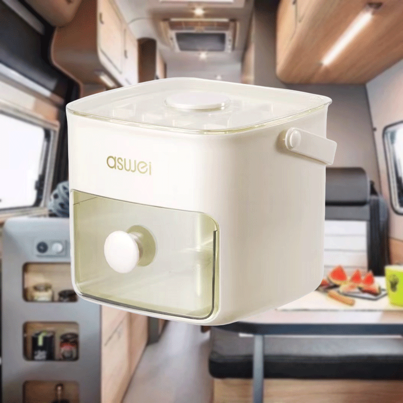 48-Donali Qoʻlda Muz Tayyorlovchi Ikki Qavatli Barqaror Katta Hajmli Bayramlar uchun