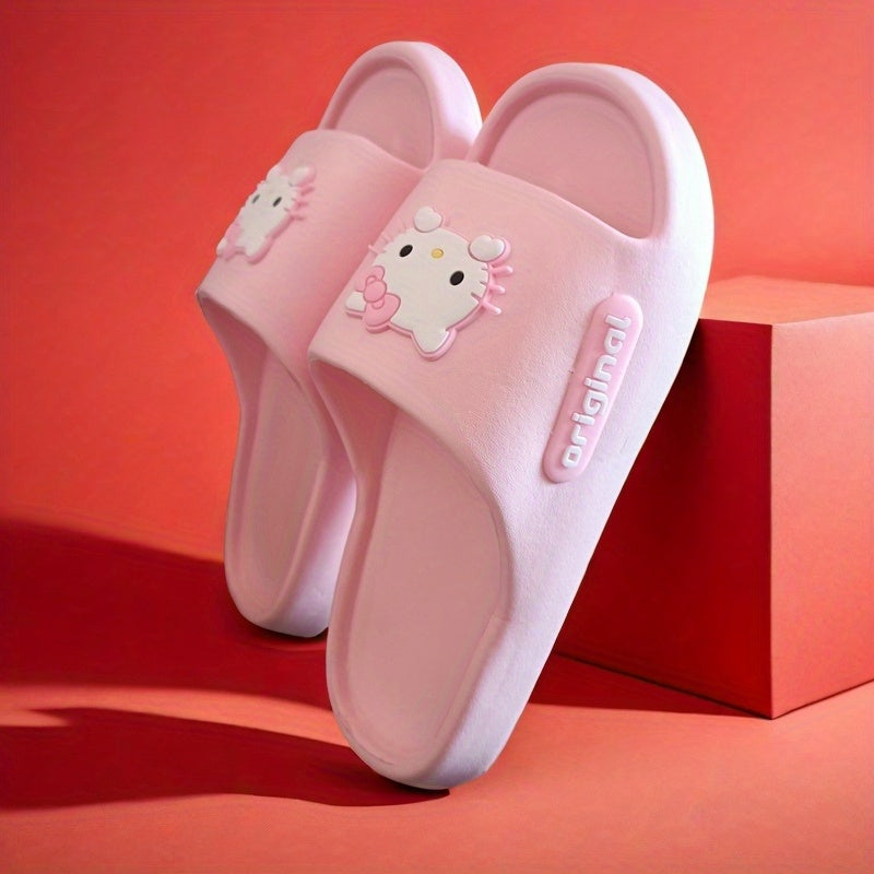 Ayollar uchun yopiladigan ichki va tashqi uy poyabzali, yostiqlangan EVA, sirpanmaydigan, qulay