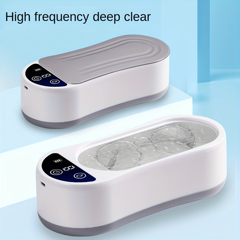 USB Rechargeable Glasses Cleaner with High Frequency Technology and 200mAh Battery