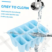 Набор форм для эскимо из силикона для мороженого и замороженных десертов