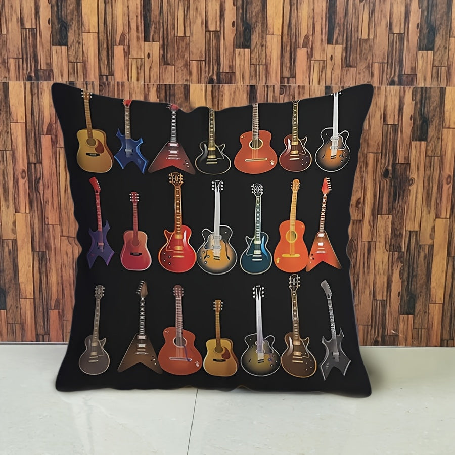 Quilted Square Pillowcase for Bedroom Lounge Soft Stylish Home Car Decor