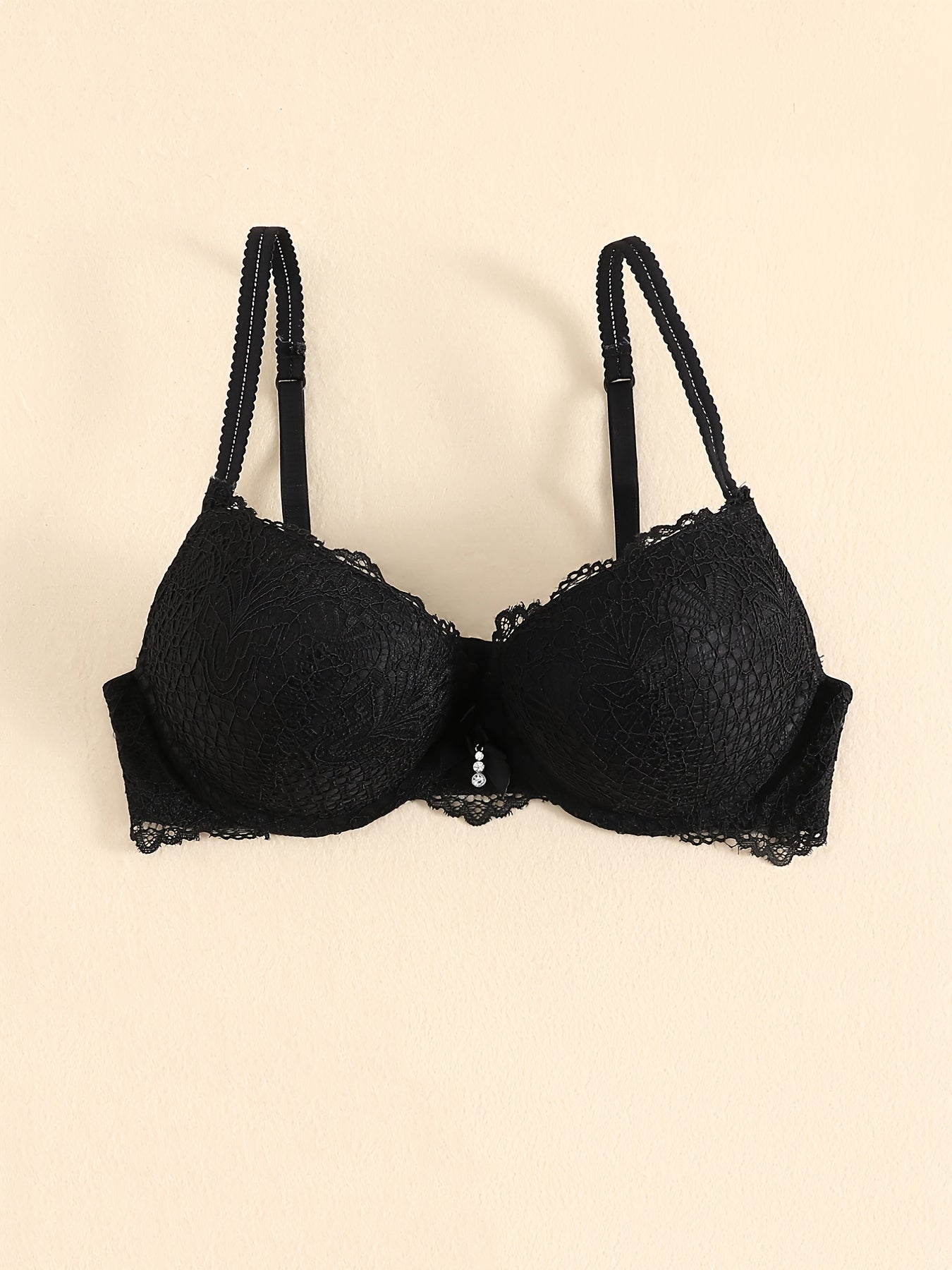Women's Floral Lace Push-Up Bra Lingerie Underwear