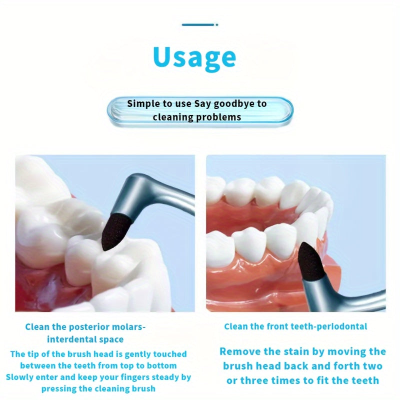 Cepillo interdental manual herramienta portátil de cuidado oral para eliminación de placa