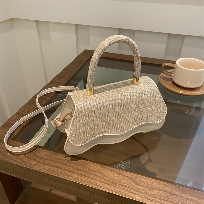 Women’s Small Square Crossbody Bag PU Summer 2024 Casual Trendy