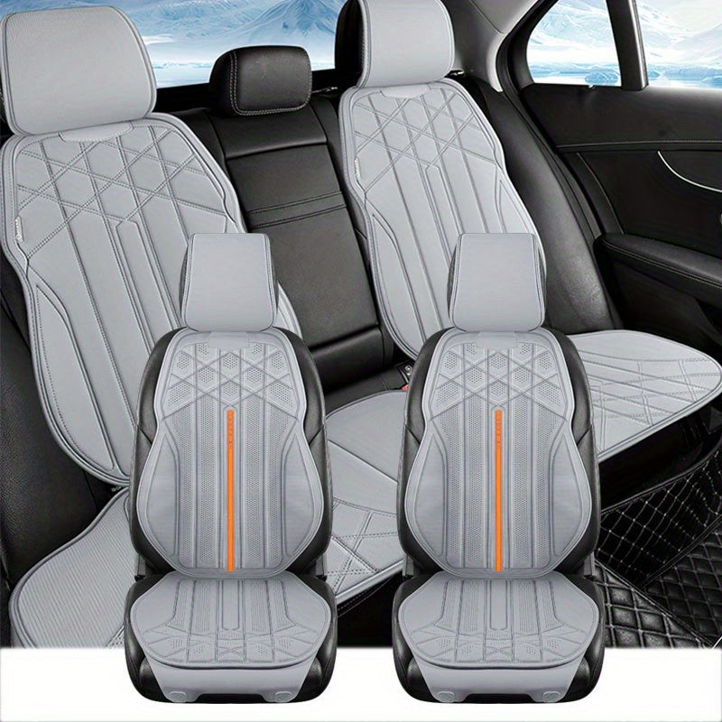 Универсальный чехол на сиденья для всех сезонов, передний и задний, полукресло для автомобилей