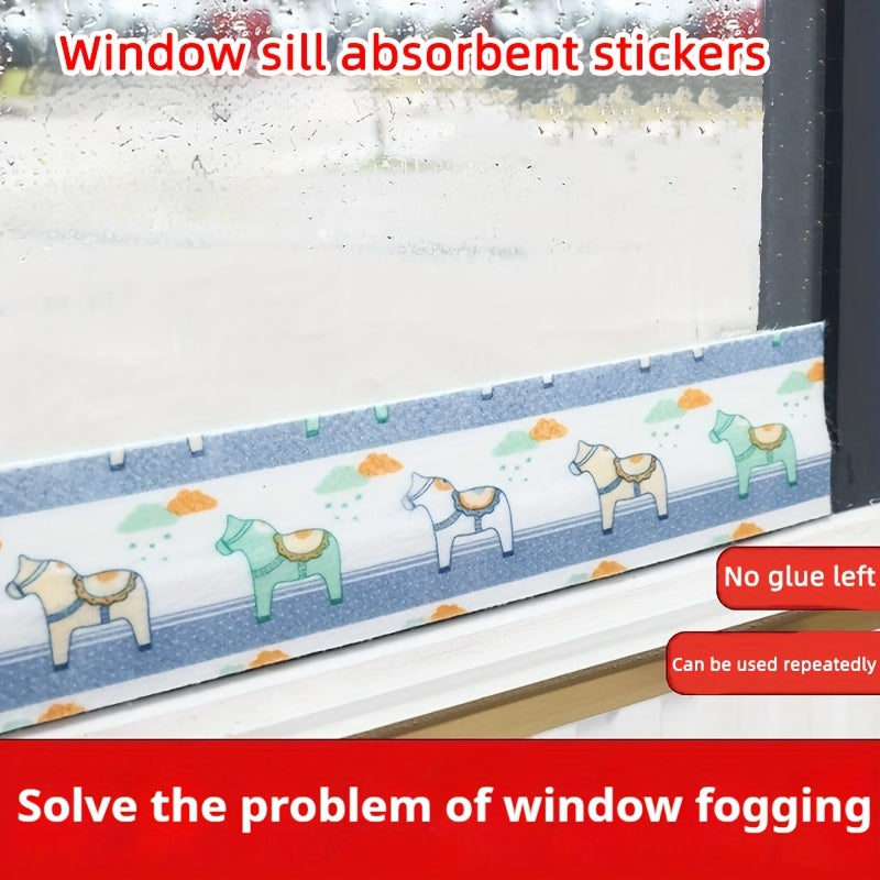 Fog-Resistant Self-Adhesive Window Stickers for Winter Kitchen Sink Moisture-Proof