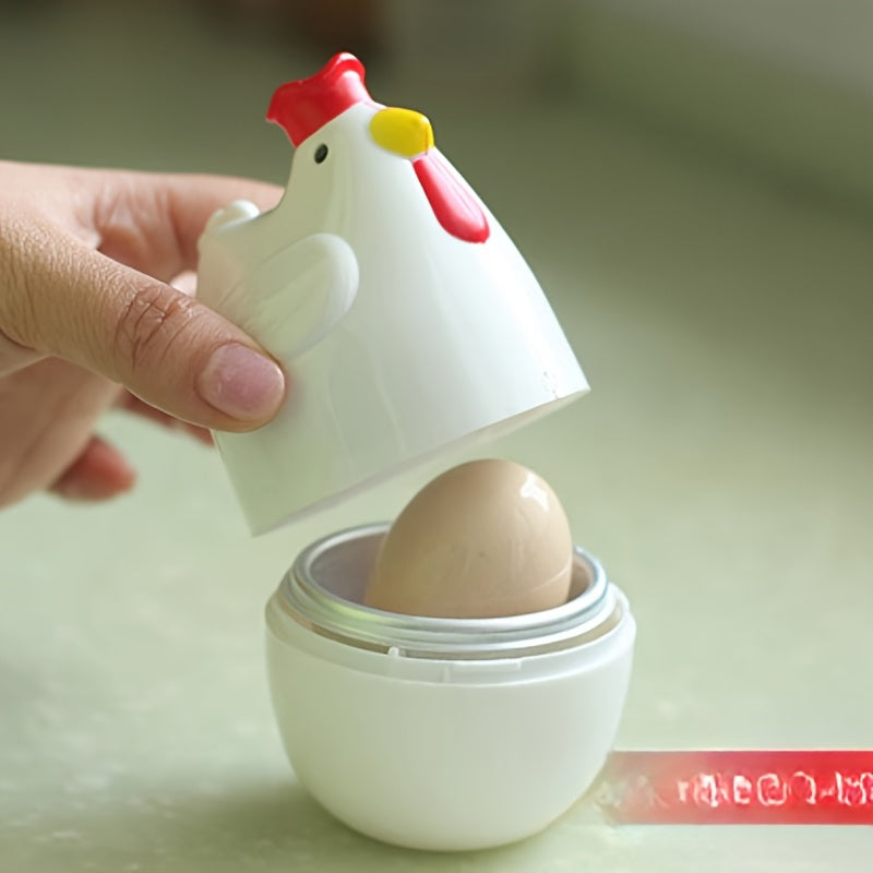 Egg Cooker Microwave Steamer for Breakfast, Compact, Easy to Use