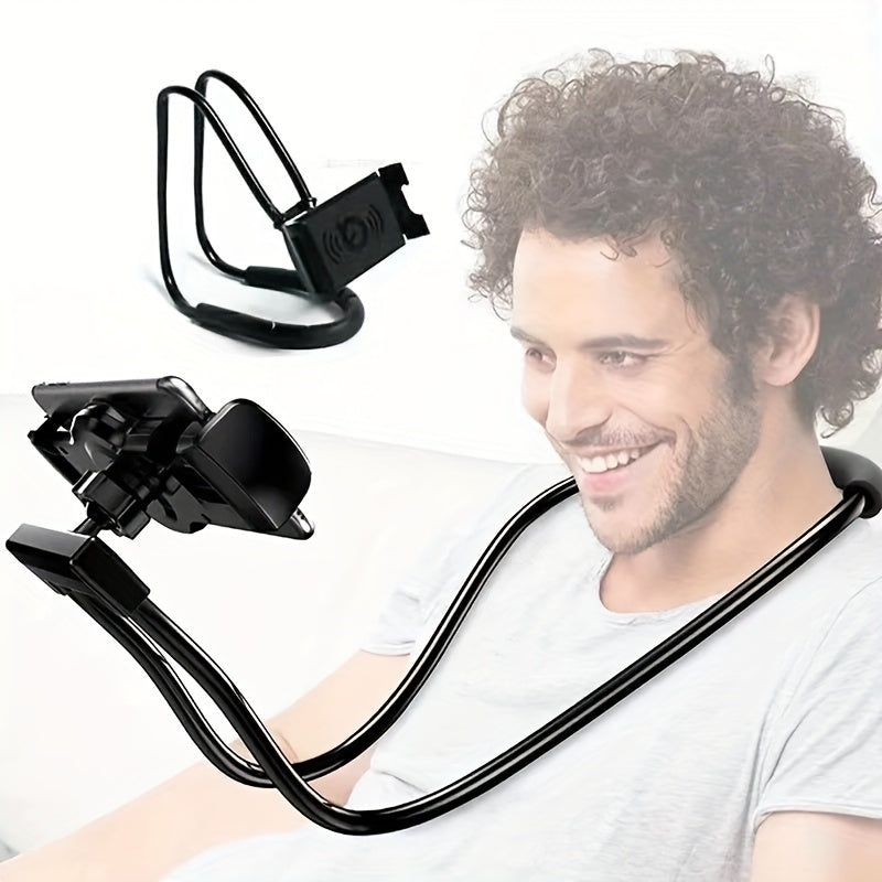 Universal Revolving Neck Hanging Mobile Phone Holder with Long Arm