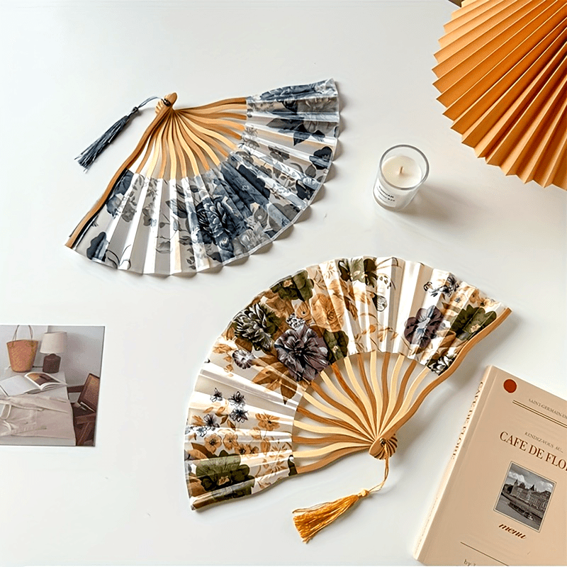 Portable Folding Fan for Outdoor Use Compact Lightweight Personal Cooling Device