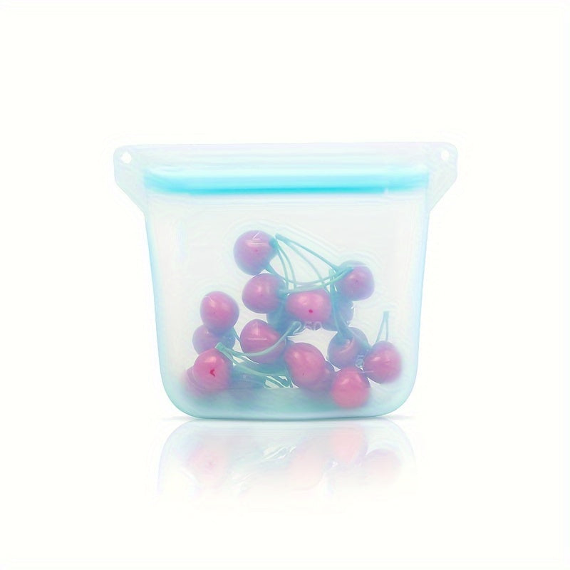 Leak-Proof Food-Grade Silicone Storage Bag for Microwave and Refrigerator