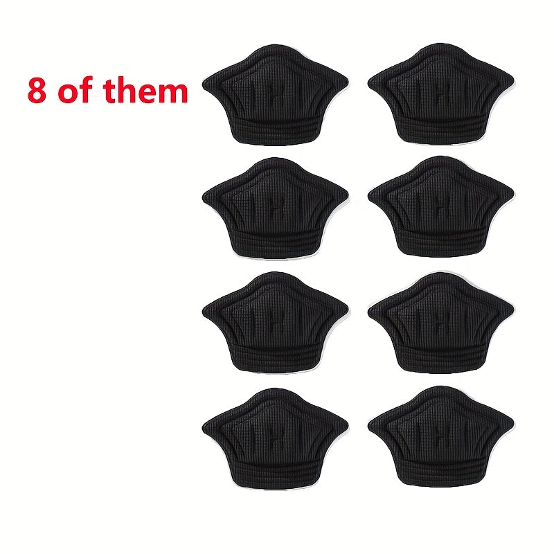 Unisex Heel Inserts Soft Anti-Wear Cushioned Shoe Pads for Sneakers High Heels