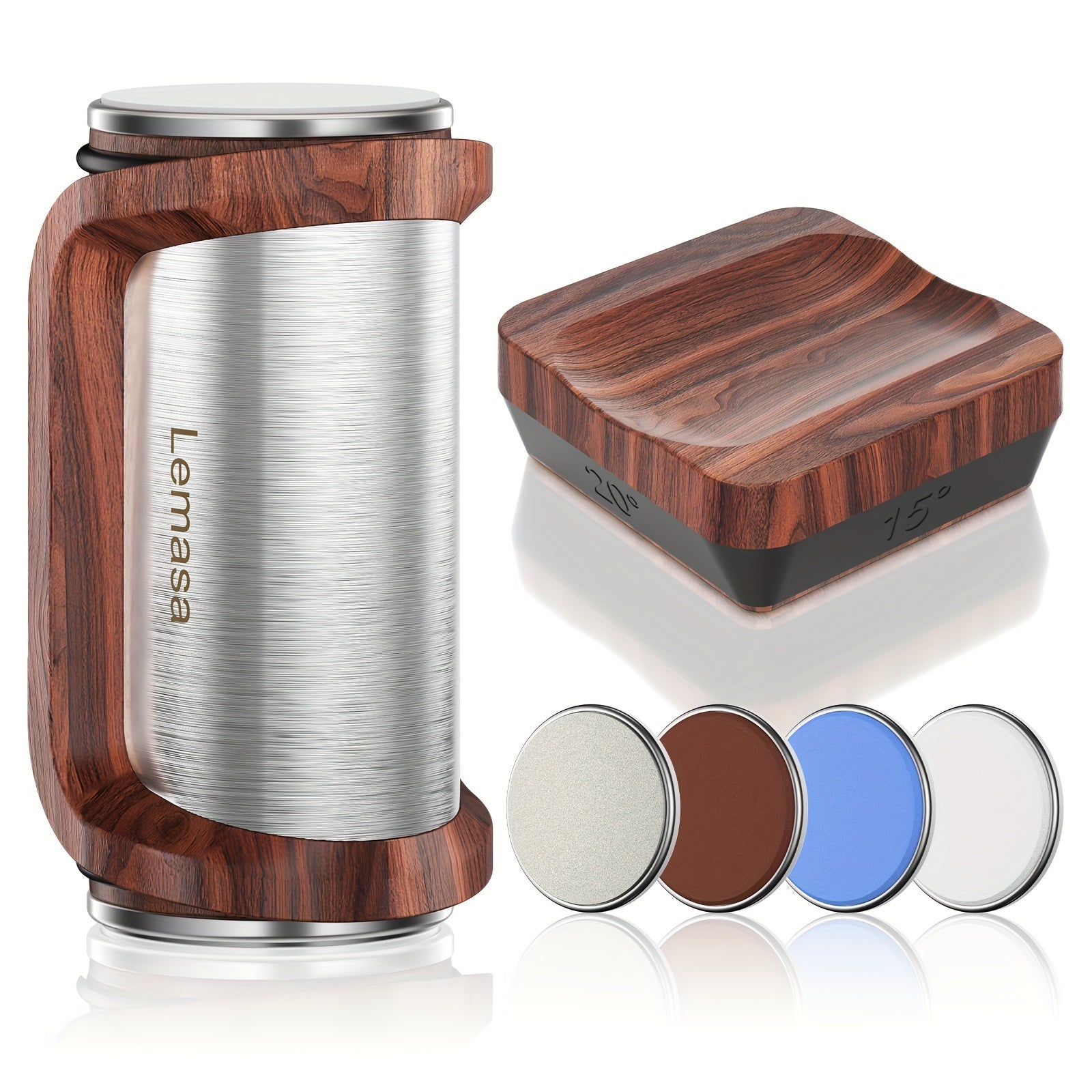 Премиальный набор точил для ножей с алмазными и точильными дисками для всех ножей