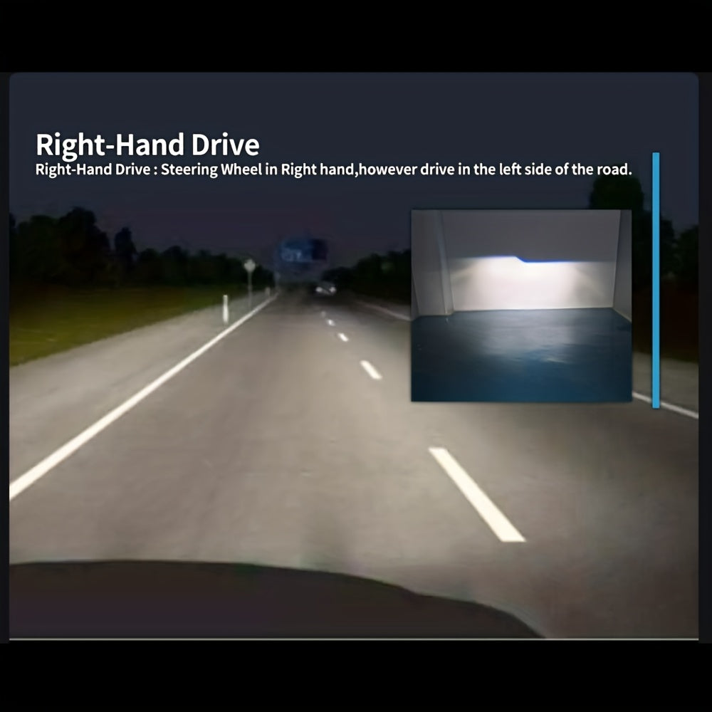 140W Car LED H4 Headlight Mini Projector Hi Lo Beam 6000K Canbus for Cars